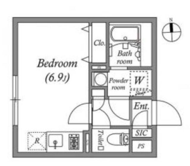 LEGALAND高円寺南の物件間取画像