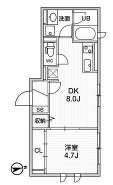 i-LAND荻窪の物件間取画像