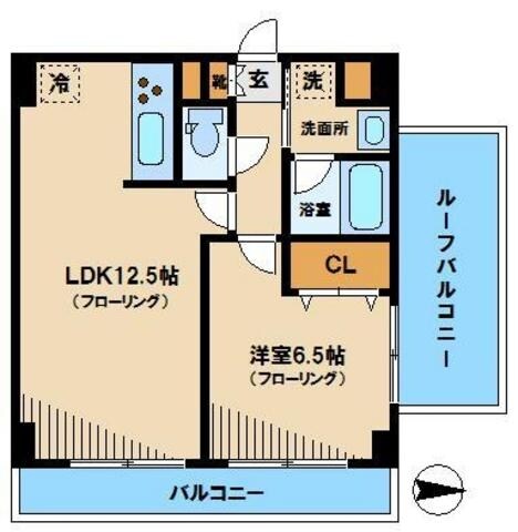 ステージファースト新中野の物件間取画像