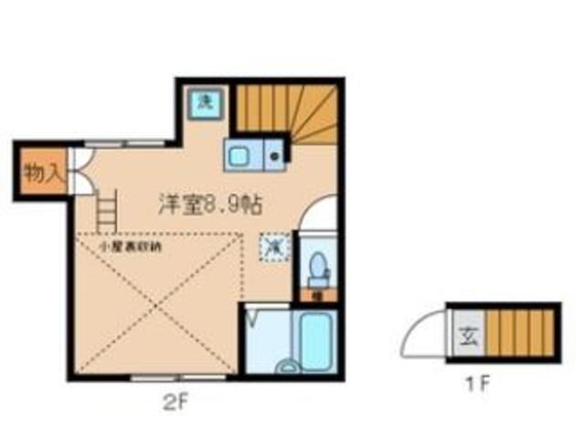 アペックス下高井戸IIの物件間取画像