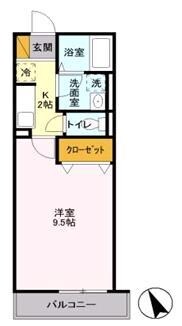 ラ・エスペランサの物件間取画像