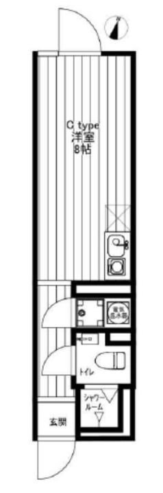 COCOFLAT阿佐ヶ谷の物件間取画像