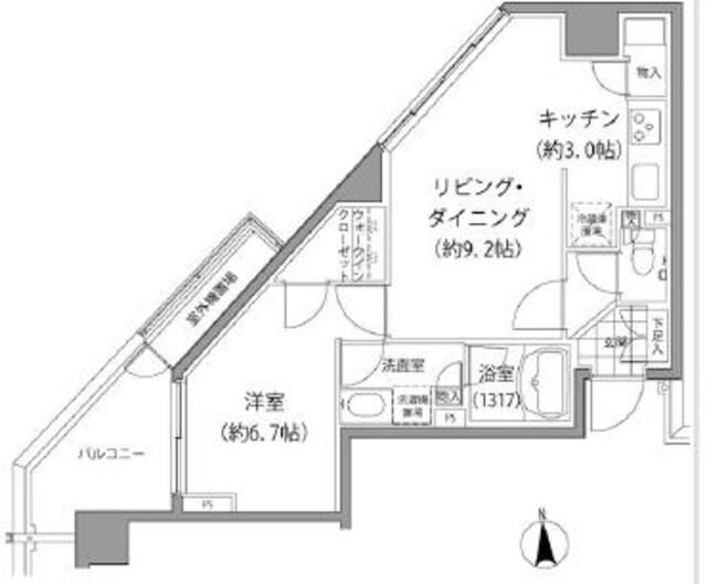 エーデル練馬の物件間取画像