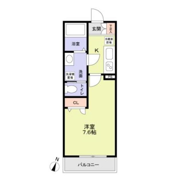 SUNNY COURTの物件間取画像