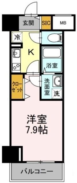 D-room早稲田の物件間取画像