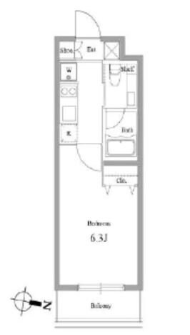 ファインライツ氷川台の物件間取画像