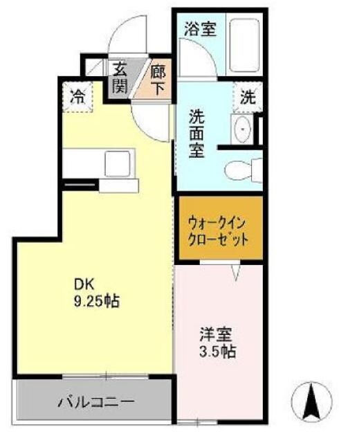 D-Room nakanoの物件間取画像
