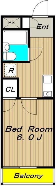 エステーム下高井戸の物件間取画像