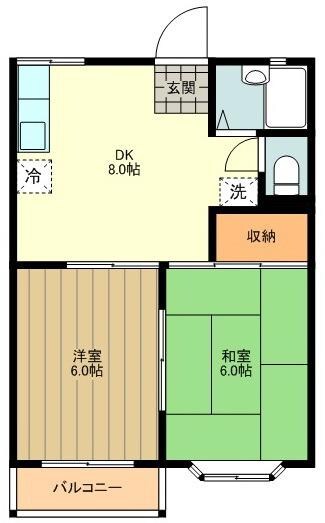リバーサイドヴィレッジの物件間取画像