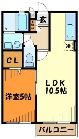 パークコート砂川弐番館の物件間取画像