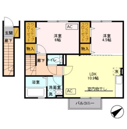 リベルテの物件間取画像