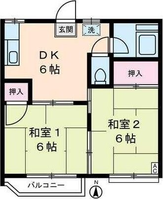 コーポ・5の物件間取画像
