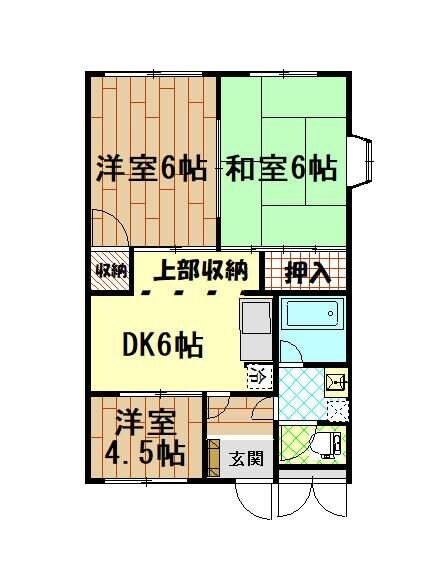 グリーンパーク田園19号の物件間取画像