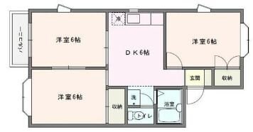 エレガントハイツの物件間取画像