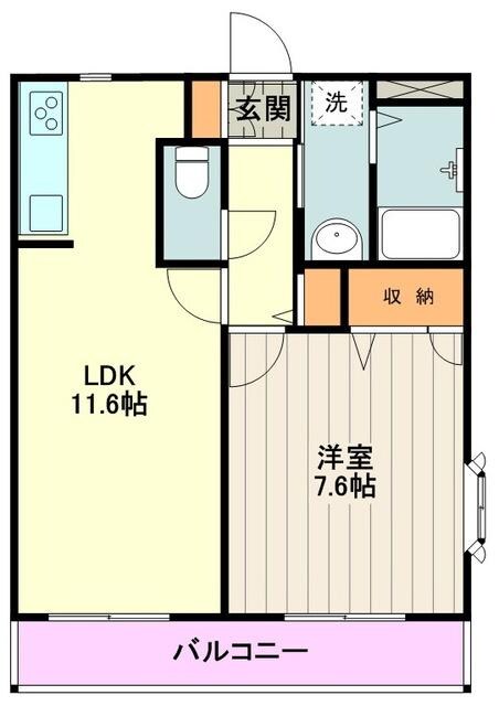 ミラベルガーデンの物件間取画像