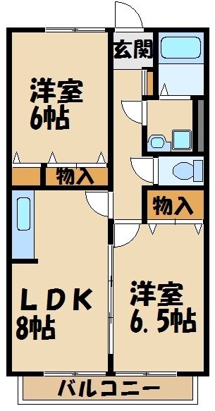 ロータスライフの物件間取画像