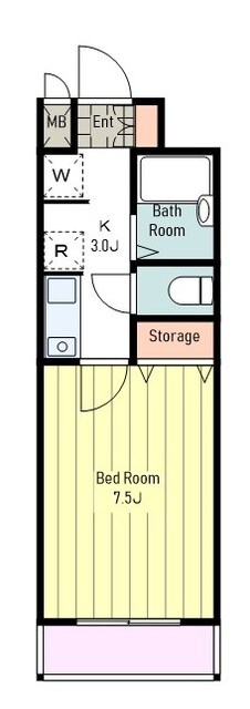 サンテミリオン八王子中町の物件間取画像