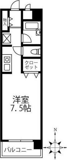 レジェンド平間の物件間取画像