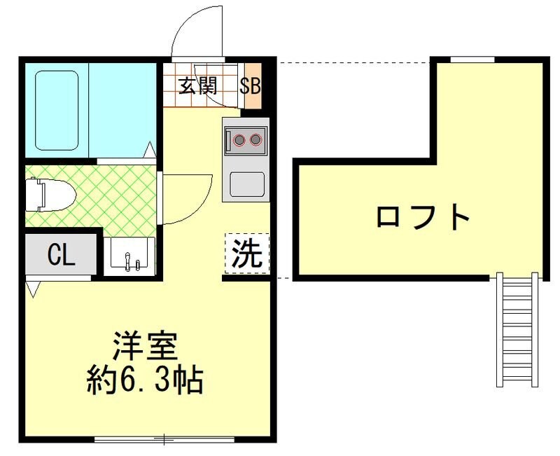 プロスペリテの物件間取画像