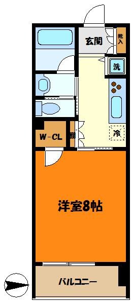 ビイルーム武蔵小杉の物件間取画像