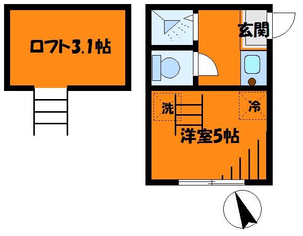 TM鶴見中央の物件間取画像