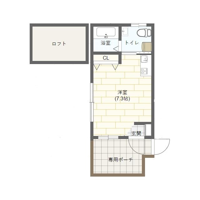 ザイオンプレイス矢向の物件間取画像
