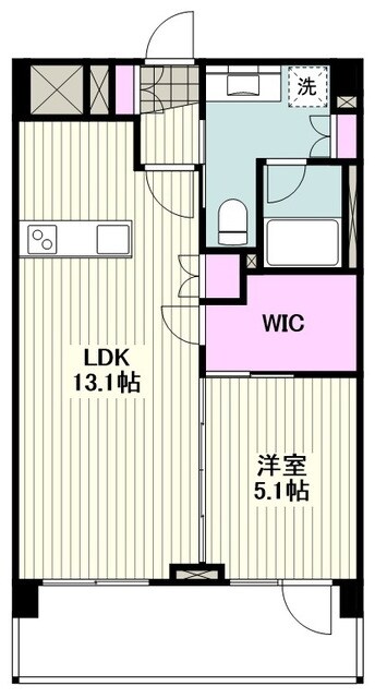 カスタリア鶴見の物件間取画像