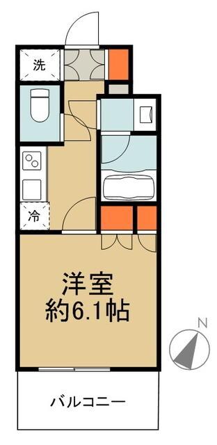 リヴシティ川崎の物件間取画像