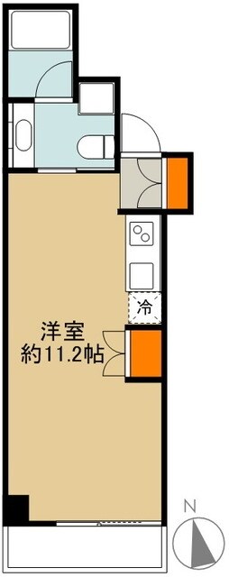 コスモリード川崎の物件間取画像
