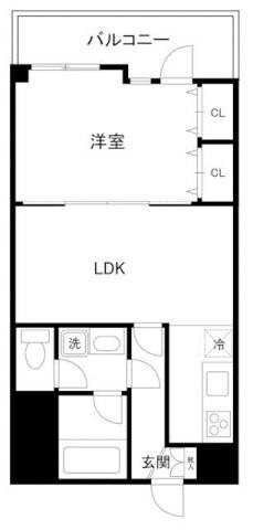 ワコーレ錦糸町マンションの物件間取画像