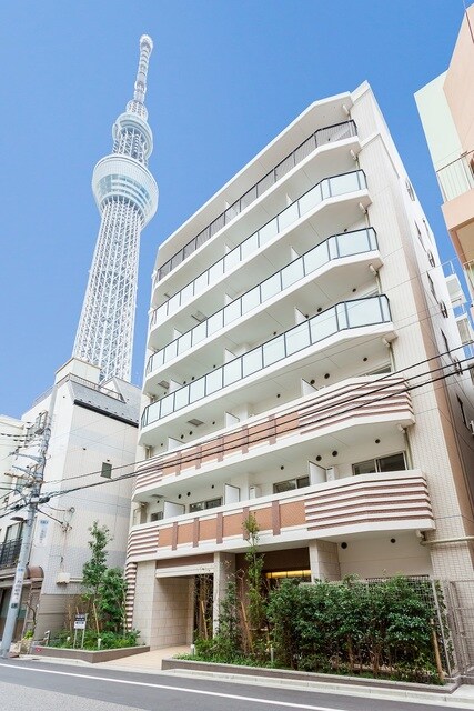 プラージュ リュー 押上の物件外観写真