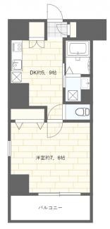 MLコート木場の物件間取画像