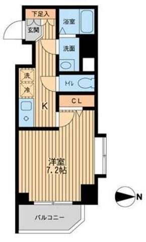ドゥーエ東陽町の物件間取画像
