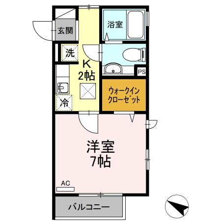 シャルマンの物件間取画像
