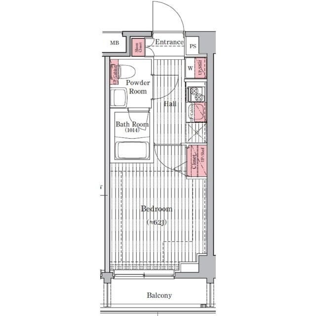 プレール・ドゥーク元住吉の物件間取画像