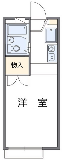 レオパレスソレイユの物件間取画像