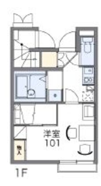レオパレスミノールの物件間取画像