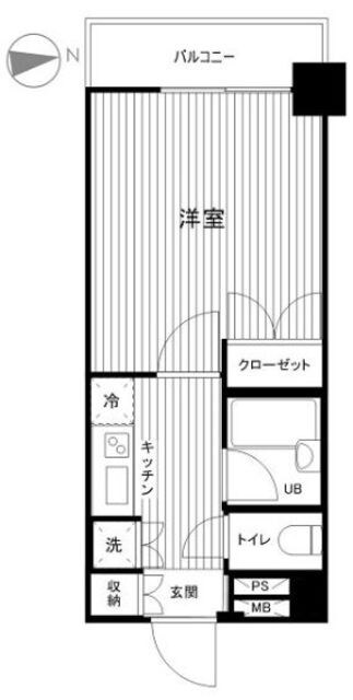 プレール高井戸 の物件間取画像