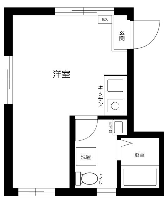 グランソレイユの物件間取画像