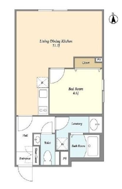 SOLASIA residence 高円寺IIの物件間取画像