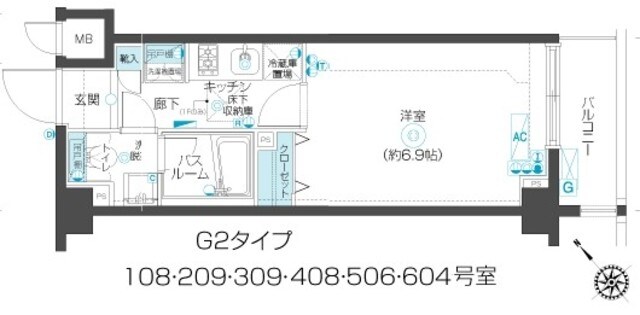 フェニックス練馬桜台の物件間取画像