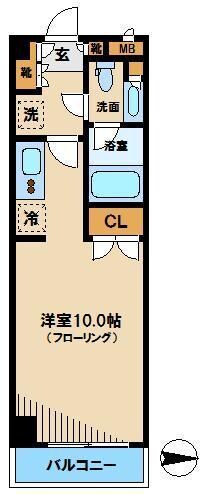 パークスフィア中野富士見町の物件間取画像