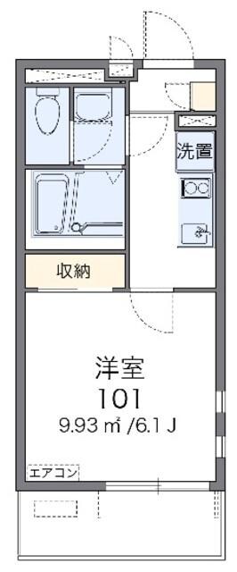 クレイノロッソ ストラーダの物件間取画像