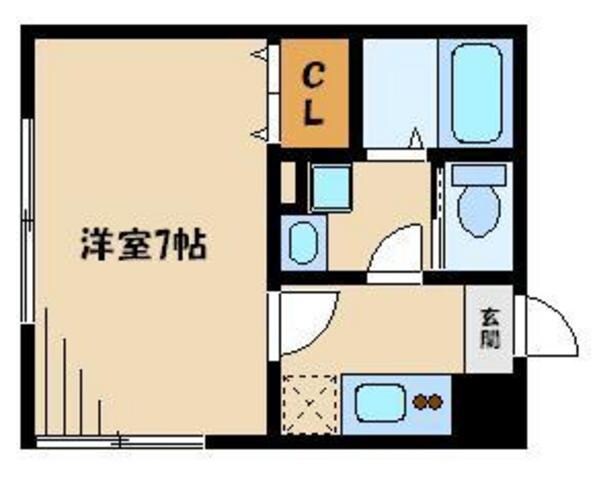 コロネードの物件間取画像