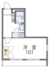 レオパレスパインヒルの物件間取画像