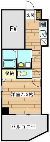 スパシエカステロ新都心の物件間取画像