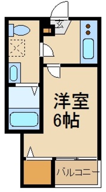 フォレスト南与野の物件間取画像