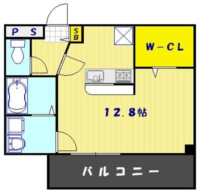 K・Uアイリスの物件間取画像