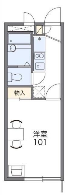 レオパレスエナミスの物件間取画像