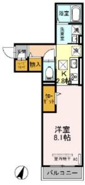 コンフォール セイワの物件間取画像